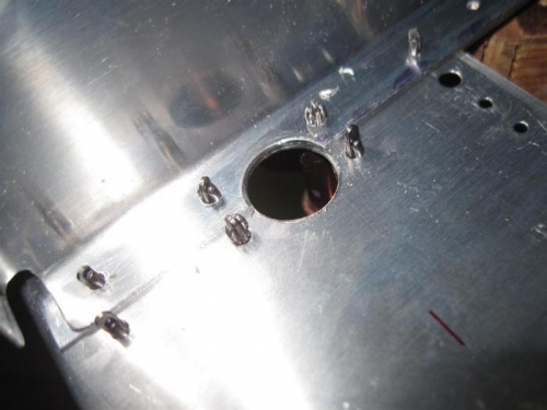 Wiring/tubing hole enlarged to 5/8