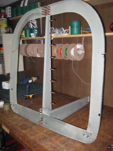 The completed F-706 bulkhead, now have to find a place to store it.