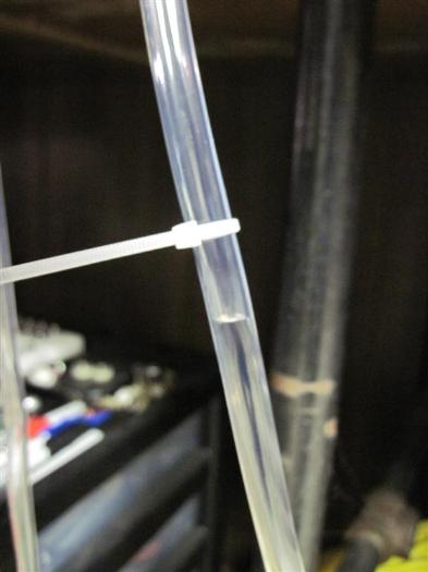 Water level down about 1/2