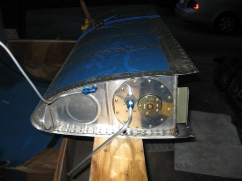 The plank that the tank slid off of