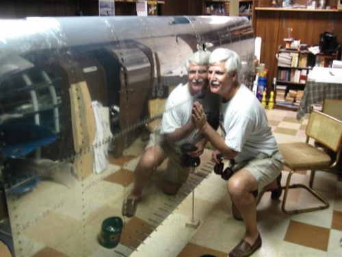 Steve's lovin' the wing too.