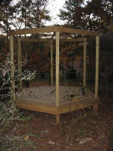 The decking finished, it’s time to start the roof framing.