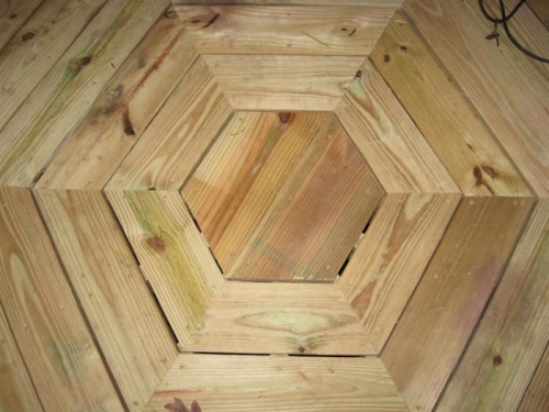 You can see some of the Cabernet stain at the lower right.