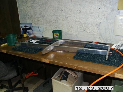 The right side HS started.