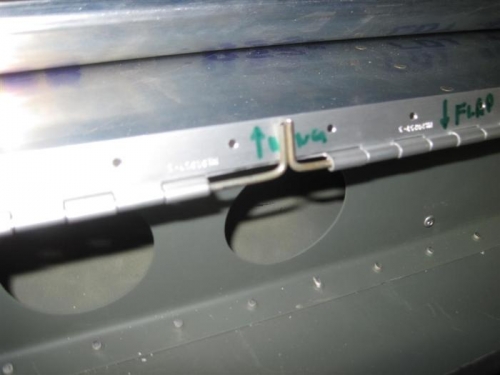 Finally got the right cutout in the hinge.