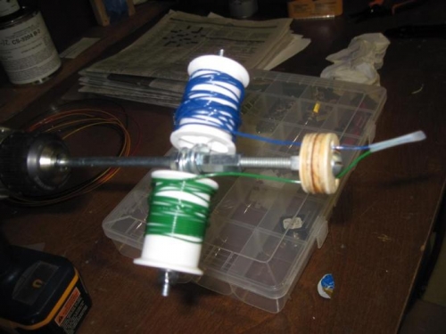 New wire twister ready to go.  Look out, Einstein, here I come!