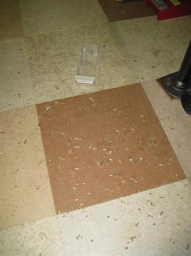 What happens when you get the little drawer with rivets too close to the bucking bar.