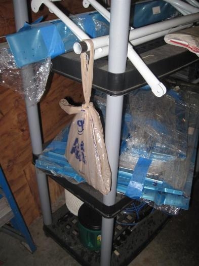 Shows how impressed the wife is with my project, that's litter box stuff on my rudder pedal assembly.