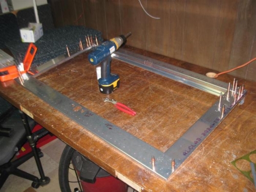 Main frame of the F-705 bulkhead