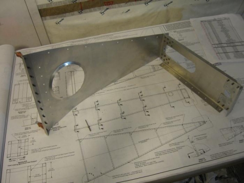 Shear Web/Aft Bulkhead Assembly