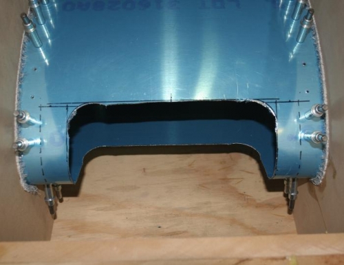 The Landing Light Rough Cutout