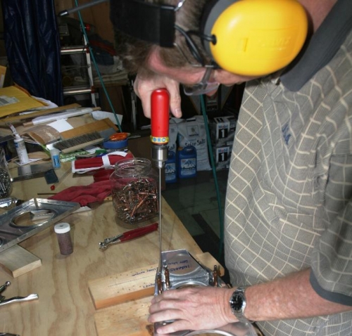 Match Drilling the Inboard Bracket to the Inboard Rib