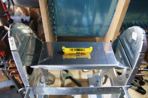 Inboard and Outboard Brackets are within 1/8 of a degree of level