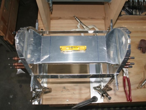 Inboard and Outboard Brackets are within 1/8 of a degree of level