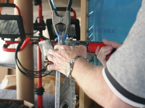 Match Drilling the Strut to the Rib