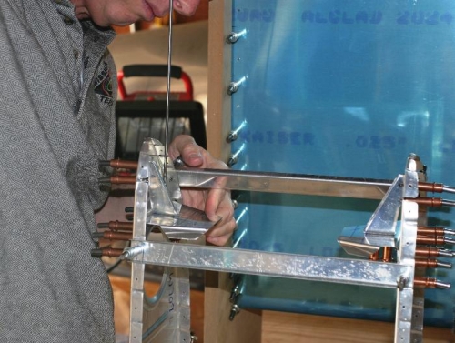 Match Drilling the Strut to the Outboard Bracket