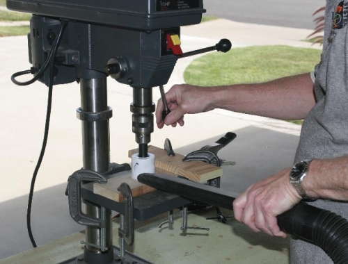 Using my Drill Press with a 2