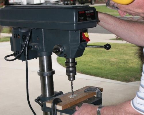 Making a Tool to Drill the Platenut Screw Hole Oversize