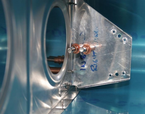 Inboard Support Bracket Clearance for Bucked Rived