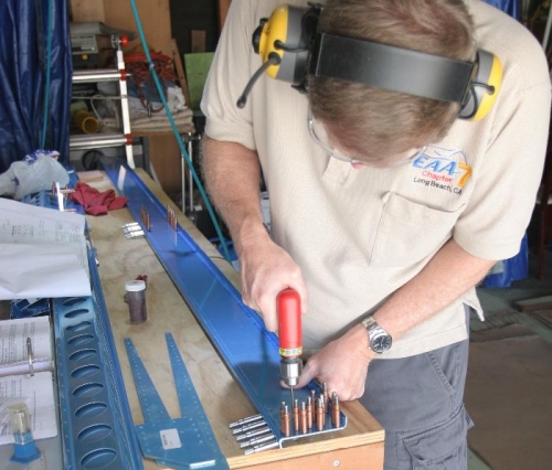 Match Drilling the Outboard Aileron Doubler