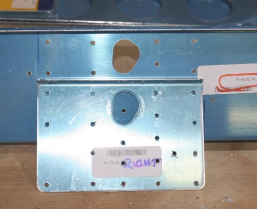 Finished Clearance Hole After Filing to Shape