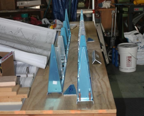 Preloiminary Assembly of the Flaps