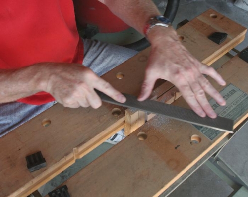 More Edge Finishing with the Vixen File