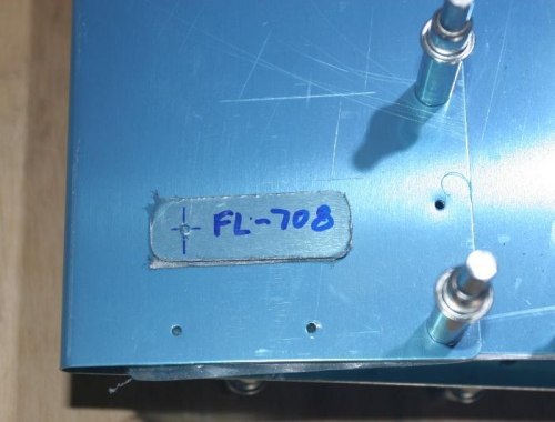 FL-708 Shim with 1 Hole Pre-Drilled