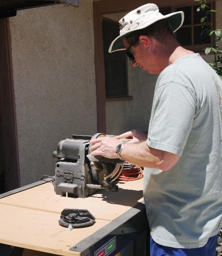 Using a Disk Sander to Sand all Three Shape the Same