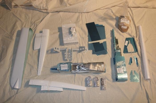 Parts from the small box