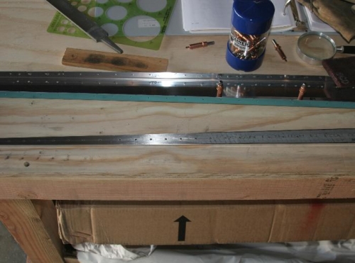 Polished to the left, unpolished to the right