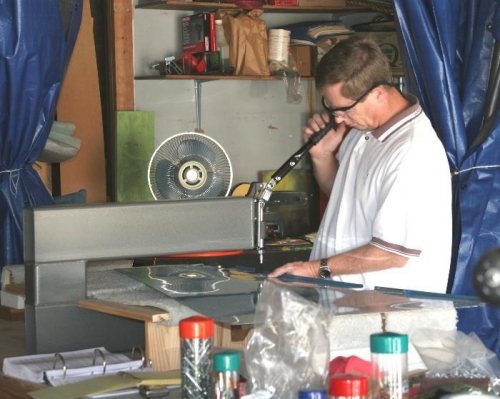 Dimpling Rudder Skins Using DRDT Tool