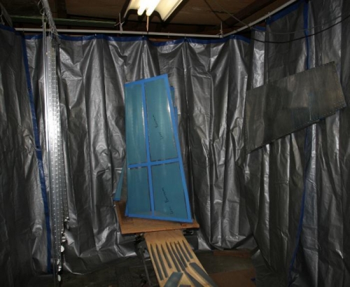 Cleaned Skins Set on Work Table