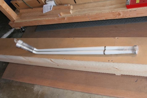 Main Landing Gear Struts atop Main Wing Spars