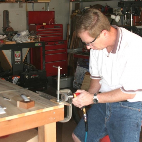 Deburring New HS-714 Splice Angle