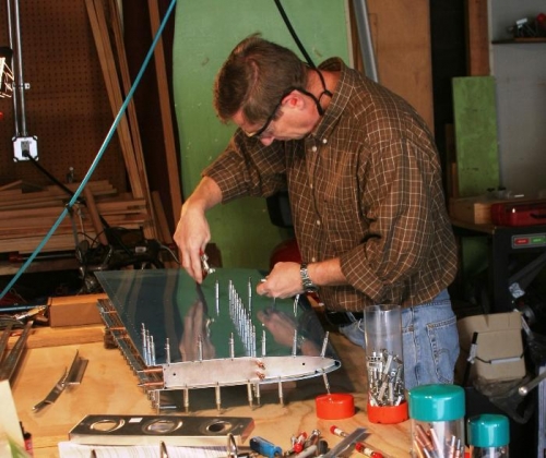 Clecoing RH HS-601PP Skin to underlying structure