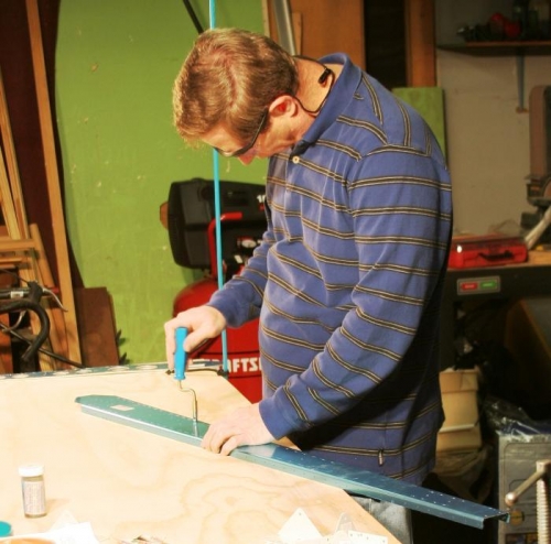 Deburring the Rear Spar