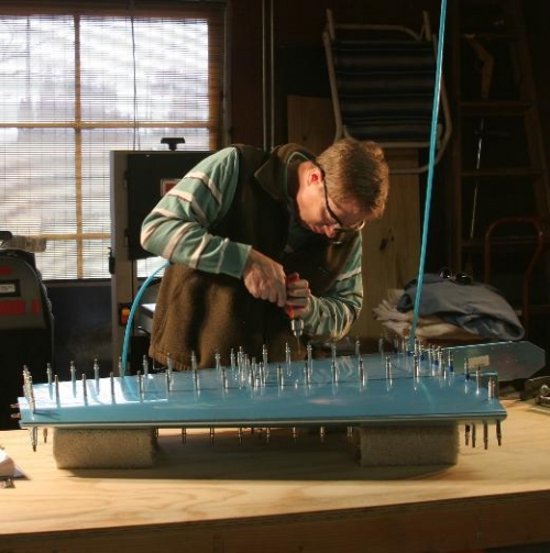 Match Drilling the Vertical Stabilizer