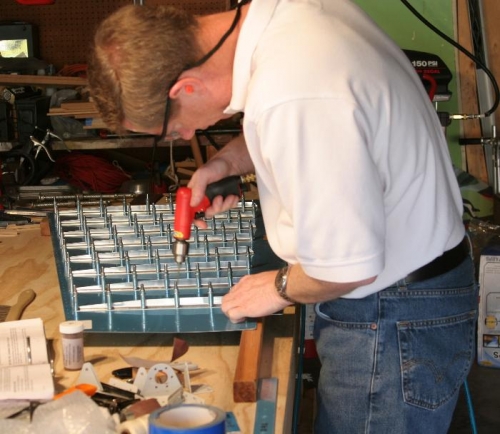 Match Drilling R-915 Stiffeners to R-901R Skin