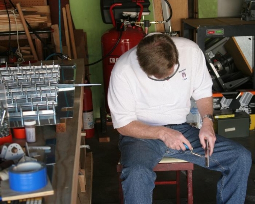 Deburring R-915 Stiffener