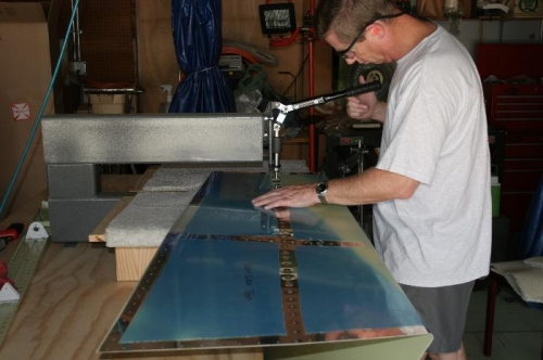 Using the DRDT-2 to Dimple the Horizontal Skins