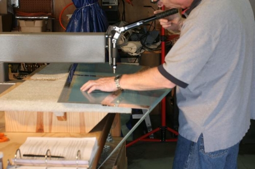 Dimpling the Vertical Stabilizer Skin with the DRDT-2