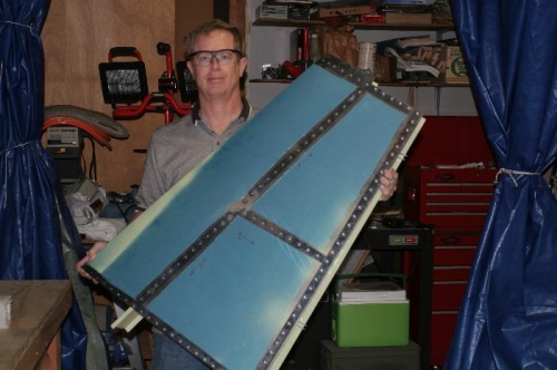 Completed Vertical Stabilizer