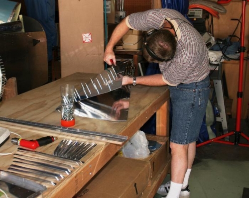 Clecoing the Left Elevator