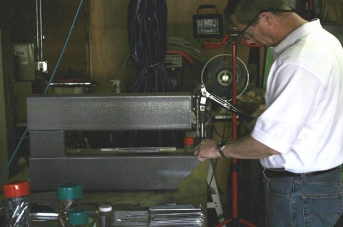 Dimpling Ribs & Stiffeners for the LH Elevator