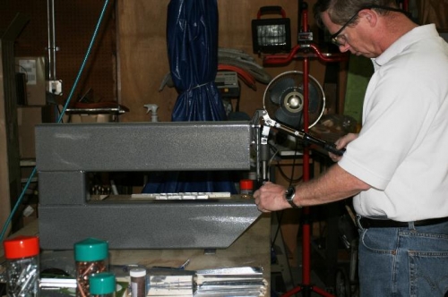 Dimpling Ribs & Stiffeners for the LH Elevator