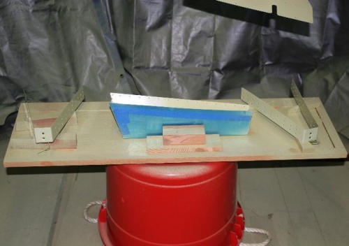 Elevator Parts Drying in my Garage Paint Booth