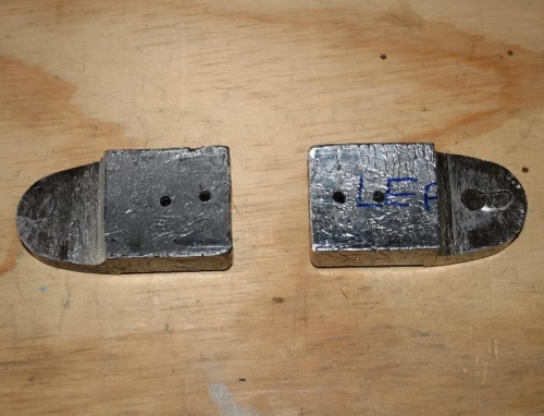 Repaired and Filed Counterweights