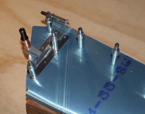 Match Drilling the Trim Tab Control Horn