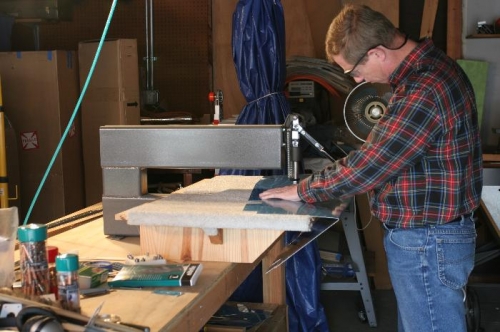 Dimpling the Right Elevator Skin